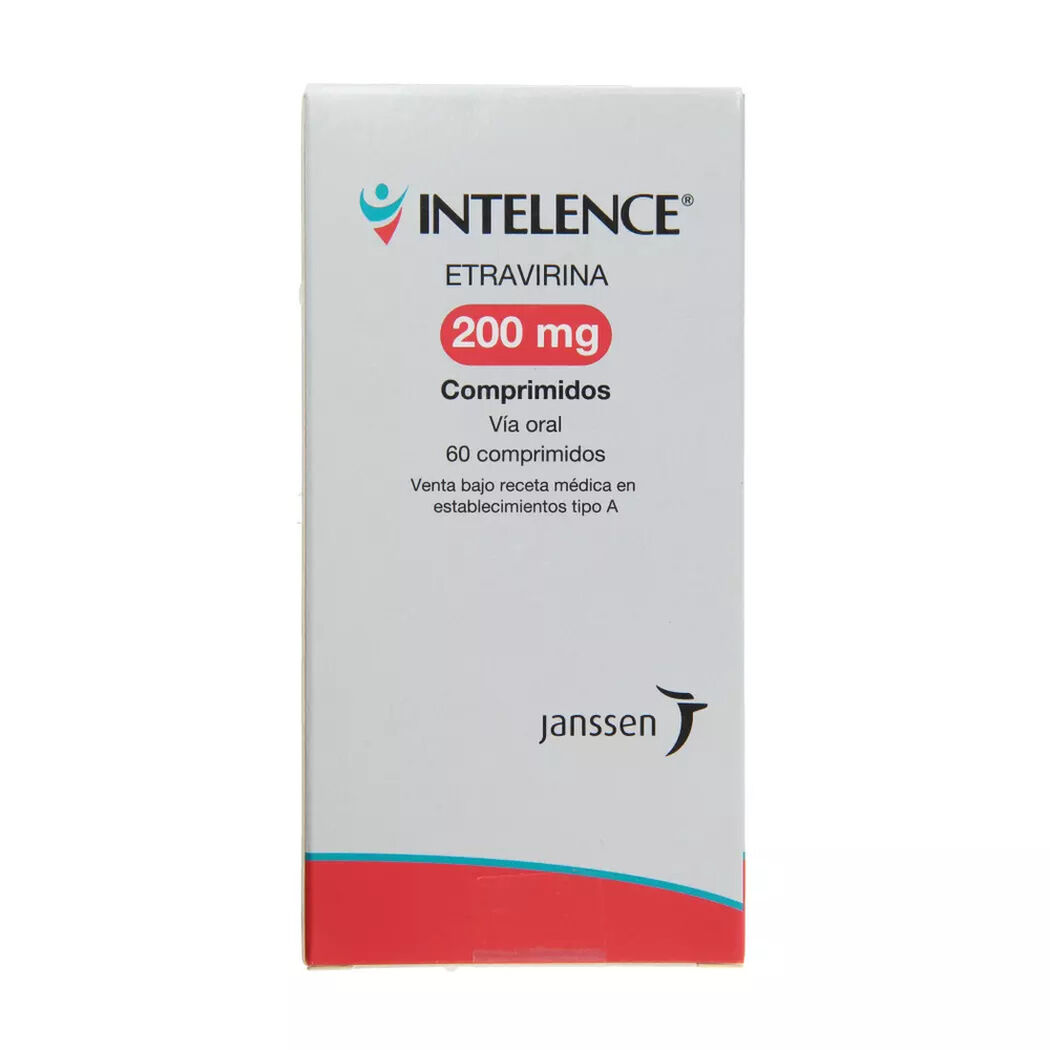 Intelence 200 mg x 60 comprimidos recubiertos, , large image number 0