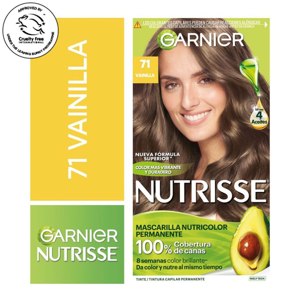 Nutrisse Tintura 7.1 Vainilla x 1 Unidad, , large image number 0