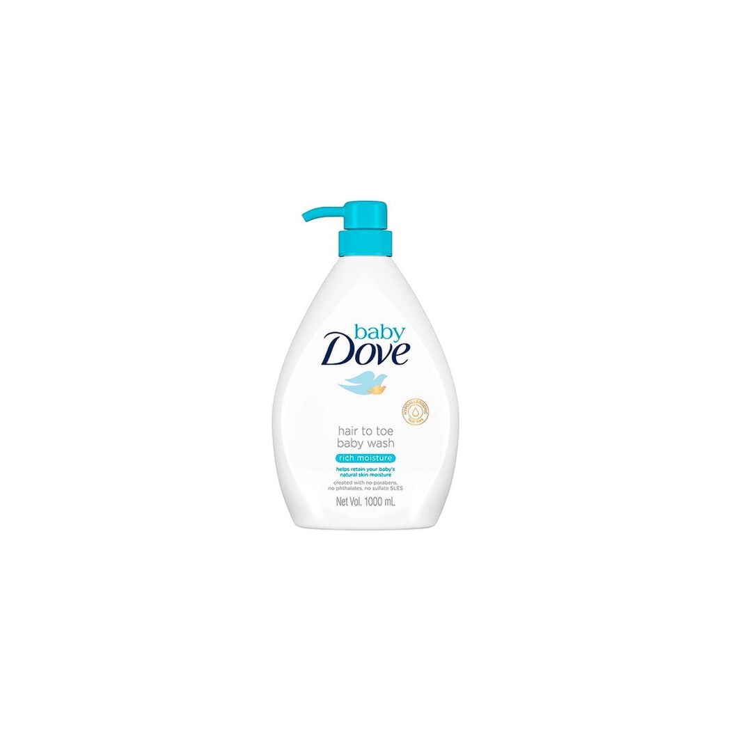 Jab&oacute;n L&iacute;quido Baby Dove Rich Moisture 1lt., , large image number 0