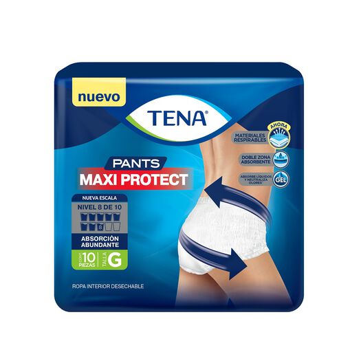 TENA Pants Ropa interior desechable unisex talla G 10 unidades, , large image number 1