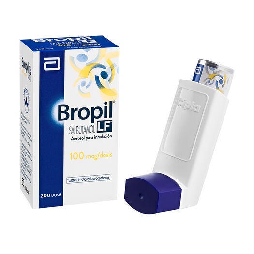 Bropil LF 100 mcg/dosis x 200 Dosis Aerosol para Inhalación, , large image number 0