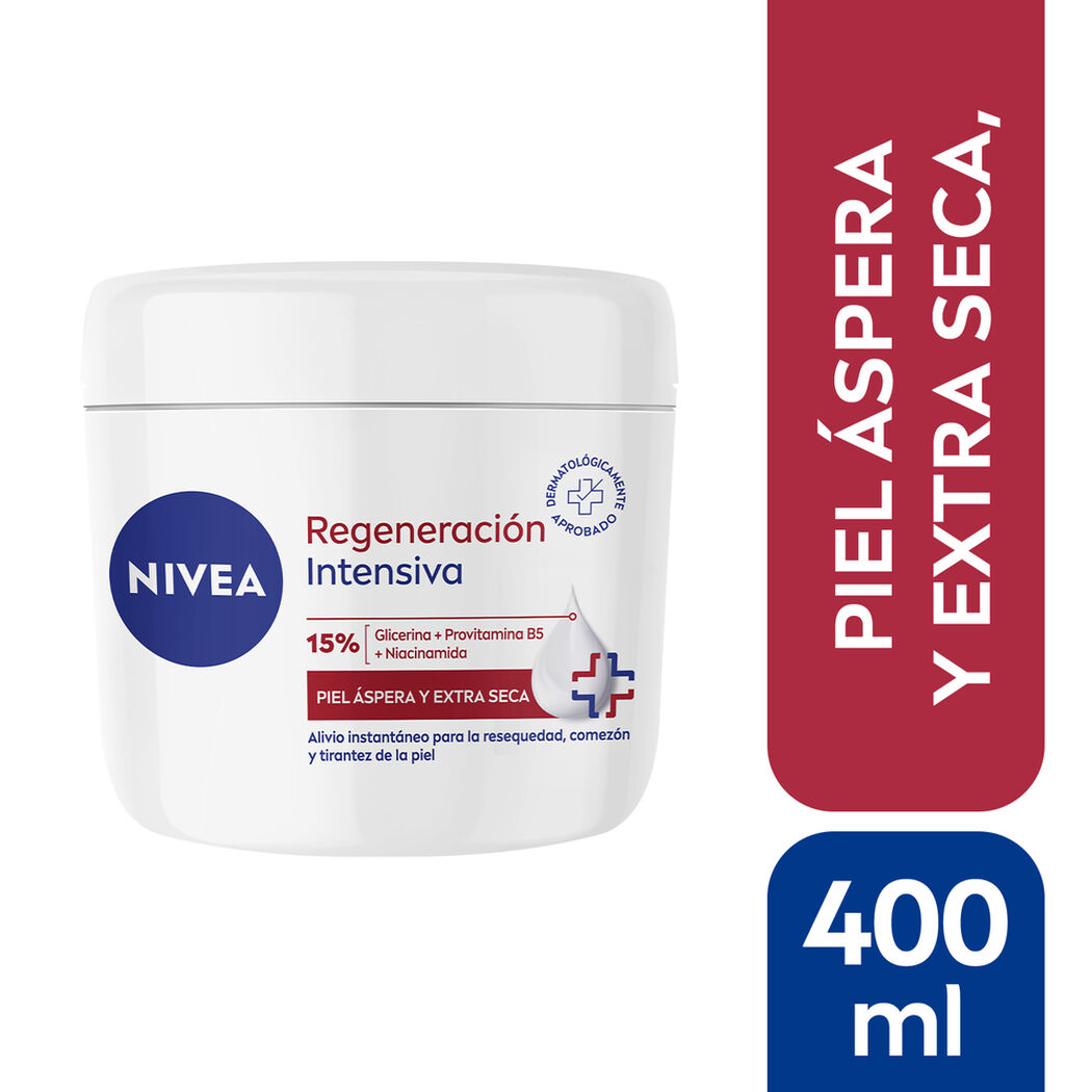 Crema Nivea Regeneraci&oacute;n Intensiva Piel &Aacute;spera Extra Seca 400 mL, , large image number 0