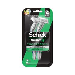 Maquina de Afeitar Schick Quattro 4 2 un