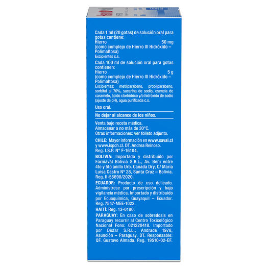 Hemoval 50 mg/ml x 30 ml Solución Oral para Gotas, , large image number 1