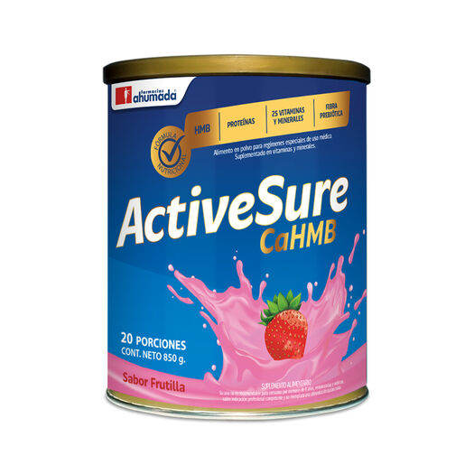 Activesure Sabor Frutilla 850 Gr, , large image number 0