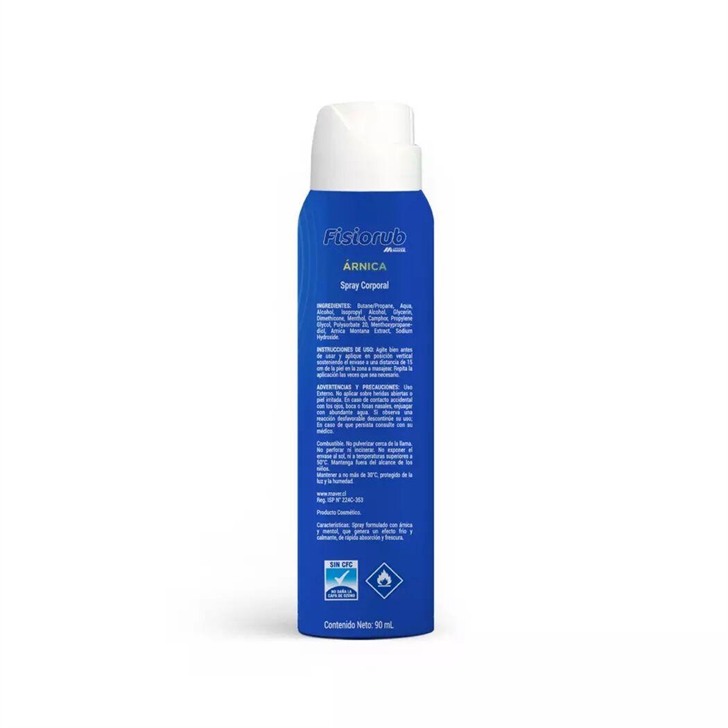 Fisiorub Spray Arnica 90 Ml, , large image number 1