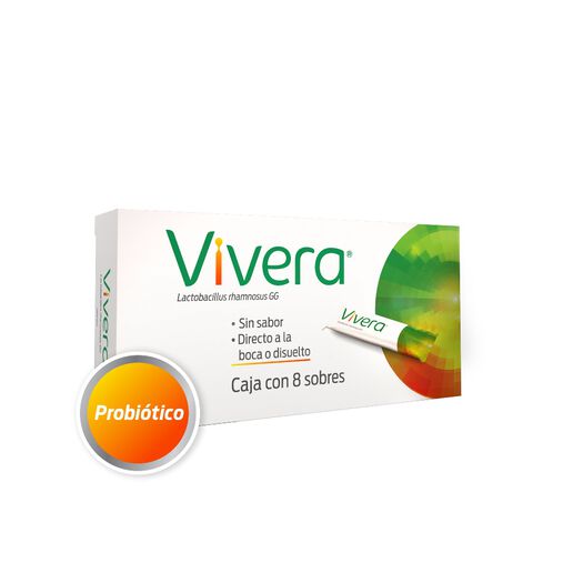 Vivera Lactobacillus Rhamnosus GG Sobres 8 Unidades, , large image number 0