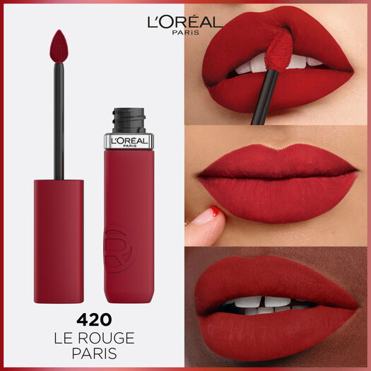 Infallible Le Matte Resistance - 420 Le Rouge Paris, , large image number 2