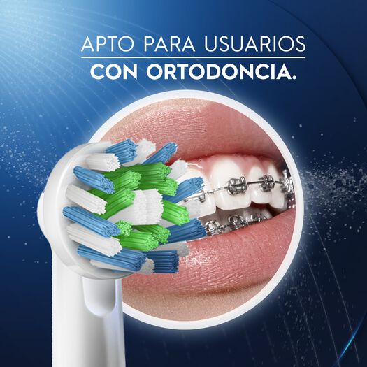 Repuesto Cabezal Cepillo de Dientes Eléctrico Oral B 2 un, , large image number 3