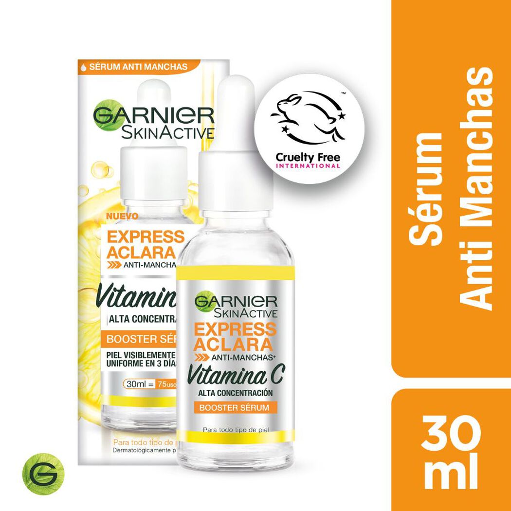 Serum Garnier Express Aclara Vitamina C 30 mL, , large image number 0