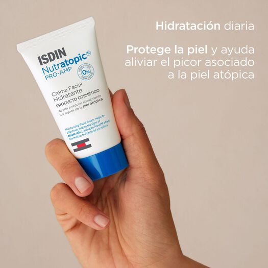 Isdin Crema Facial Nutratopic® Pro-AMP x 50 mL, , large image number 1