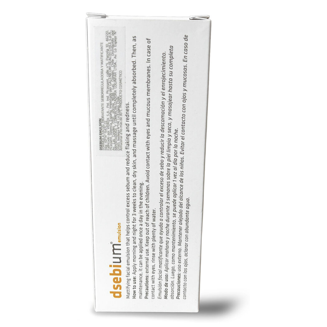 Dsebium Emulsi&oacute;n Facial Seborreguladora Matificante 50ml, , large image number 1