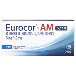 Eurocor AM 5/10 x 35 Comprimidos Recubiertos