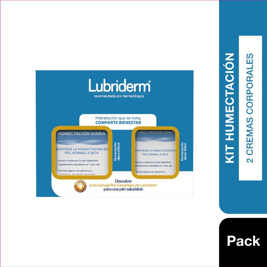 Estuche Lubriderm Crema 200+Cp120, , large image number 0