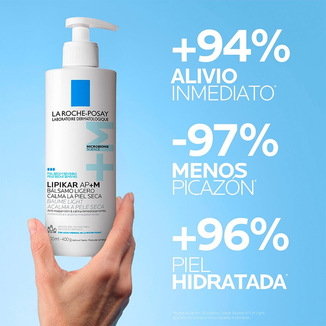 B&aacute;lsamo Hidratante Lipikar Baume Light AP+ M 400ml, , large image number 2