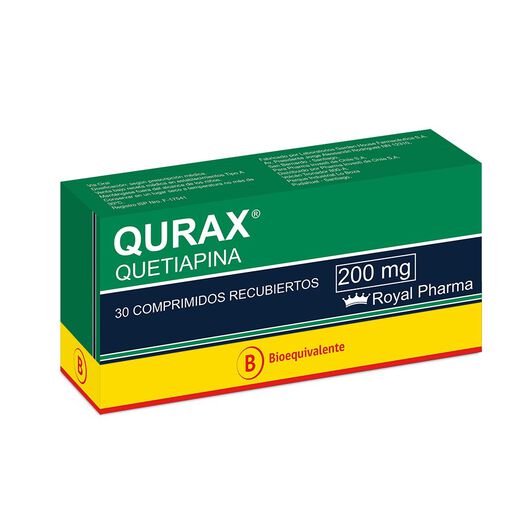 Qurax 200 mg x 30 Comprimidos Recubiertos, , large image number 0