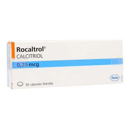 Rocaltrol 0.25 mcg x 30 Cápsulas Blandas, , large image number 0