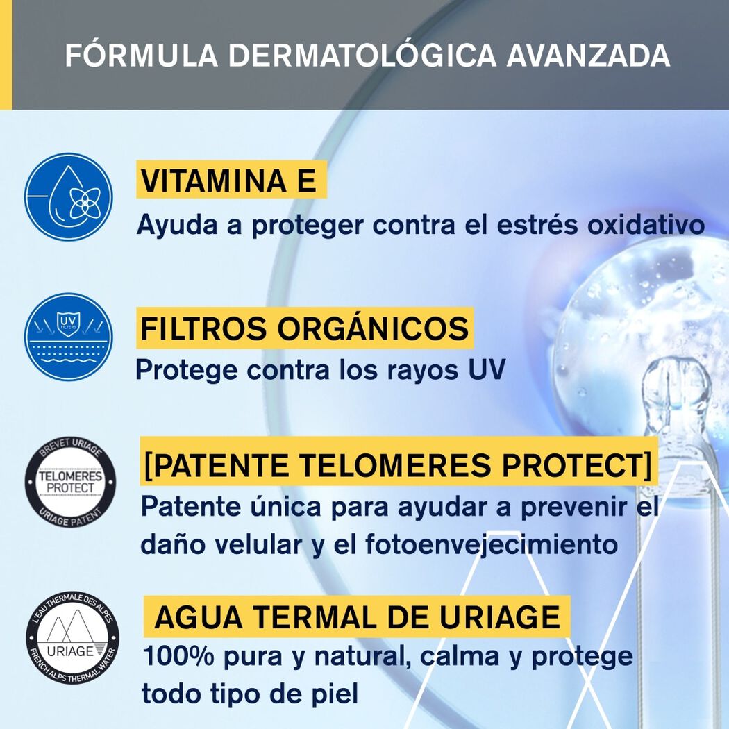 Protector Solar Uriage Bariesun Dorado FPS 50+ 50 mL, , large image number 3