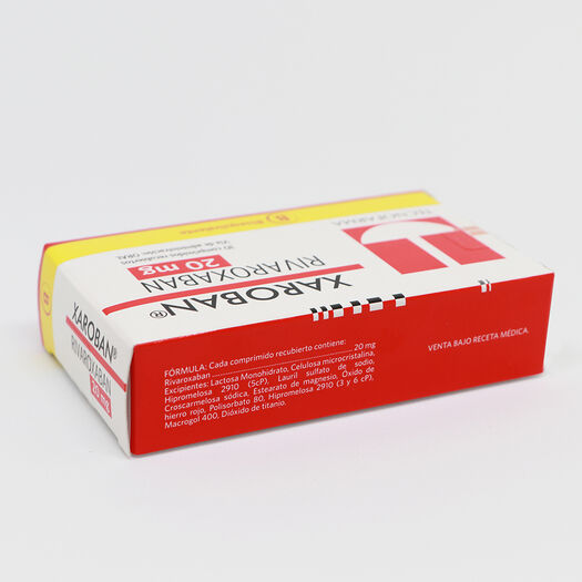 Xaroban 20 mg x 30 Comprimidos Recubiertos, , large image number 2