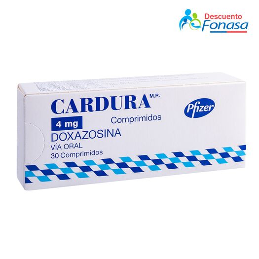 Cardura XL 4 mg x 30 Comprimidos, , large image number 0