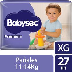 Pa&ntilde;ales Babysec Premium XG 27 un
