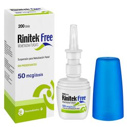 Rinitek 50 Mcg X 200 Dosis Suspension Para Nebulizacion Nasal