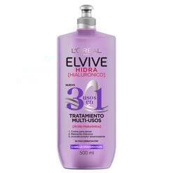 Tratamiento Elvive Hidra Hialurónico 3 en 1 Ácido Hialurónico 500 mL