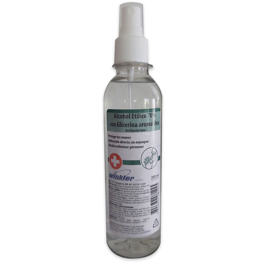 Alcohol Winkler Spray 250 mL, , large image number 0