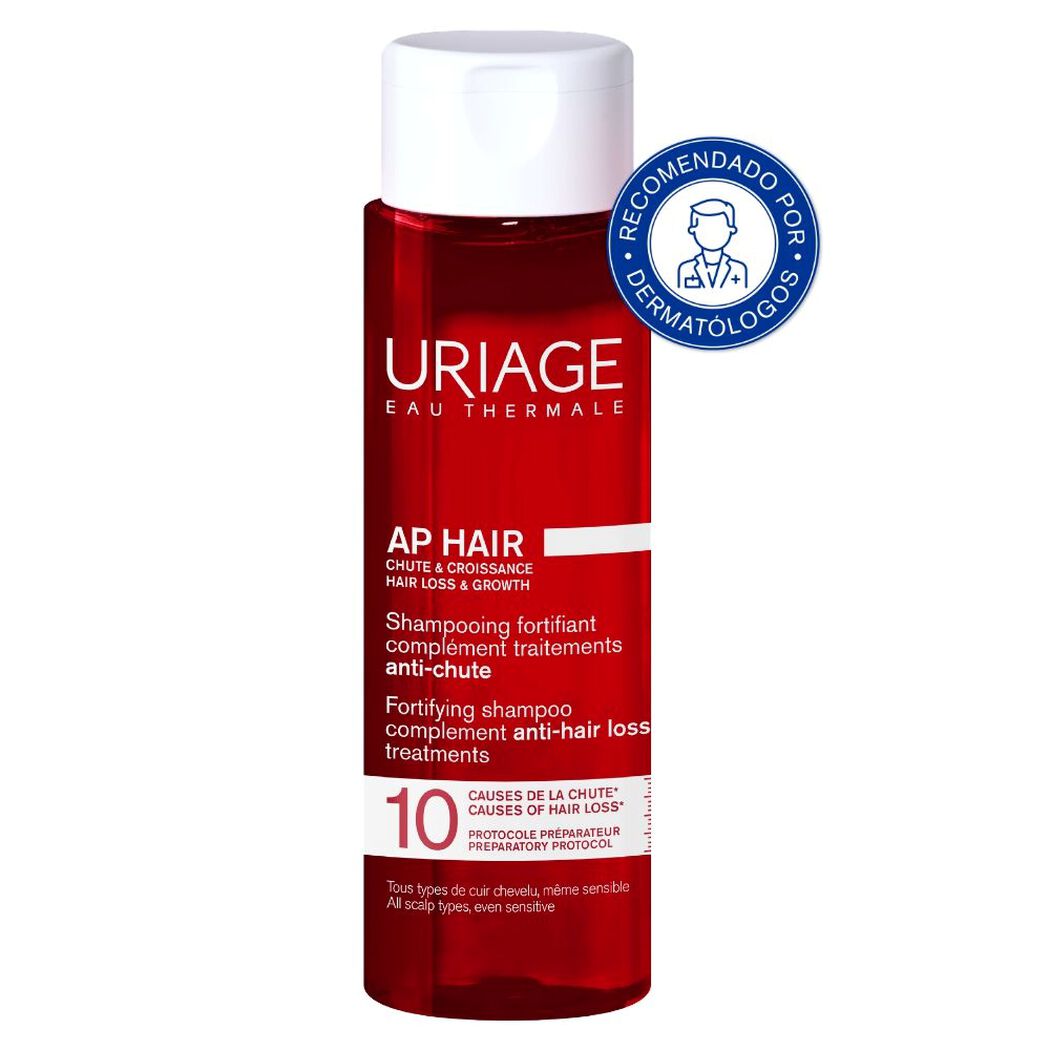 Shampoo Fortificante Antica&iacute;da Uriage AP Hair 200ml, , large image number 0
