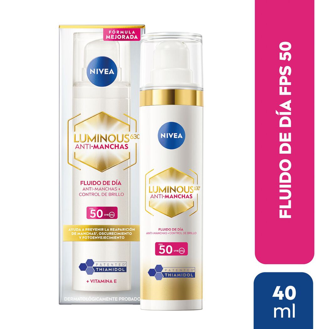 Crema Nivea Cellular Luminous Fluido Anti Manchas 30 mL, , large image number 0