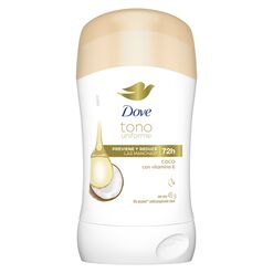 Desodorante Dove Tono Uniforme Coco Barra 45 g