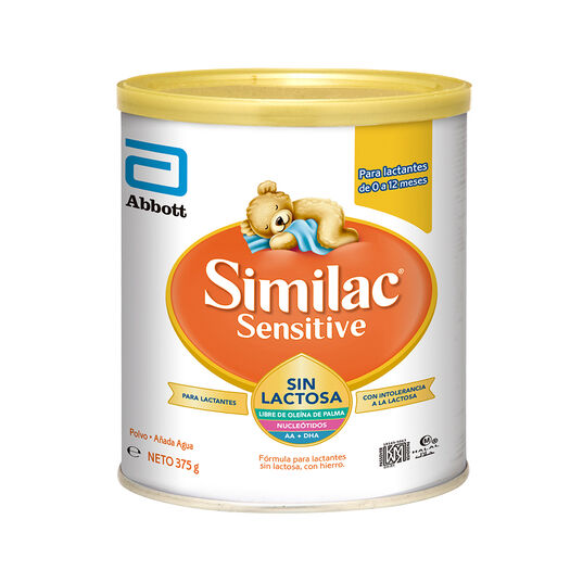 Similac Formula Sin Lactosa Sensitive x 375 g, , large image number 1