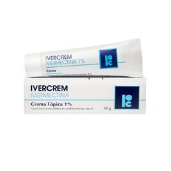 Ivercrem 1 % x 30 g Crema Topica