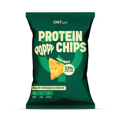 Chips de prote&iacute;na QNT sabor crema y cebolla 50 g