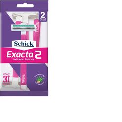 Máquina de Afeitar Schick Exacta Piel Delicada 3 un