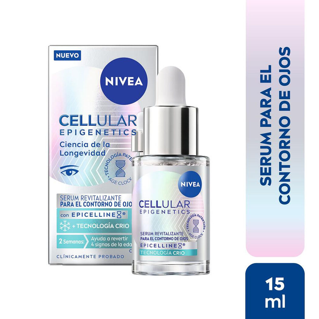 Nivea Face Care Epigenetic Serum Ojos 15 ml, , large image number 0