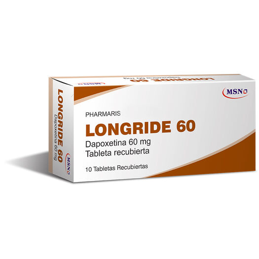 Longride 60 mg x 10 Comprimidos Recubiertos, , large image number 0