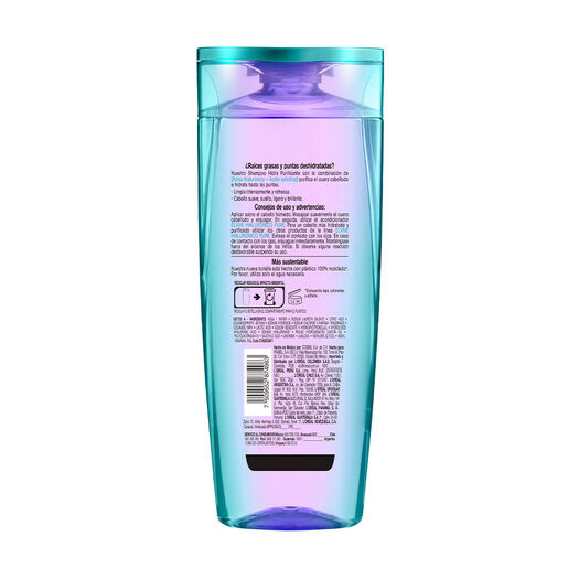 Shampoo Elvive Hialurónico Pure 680mL, , large image number 1