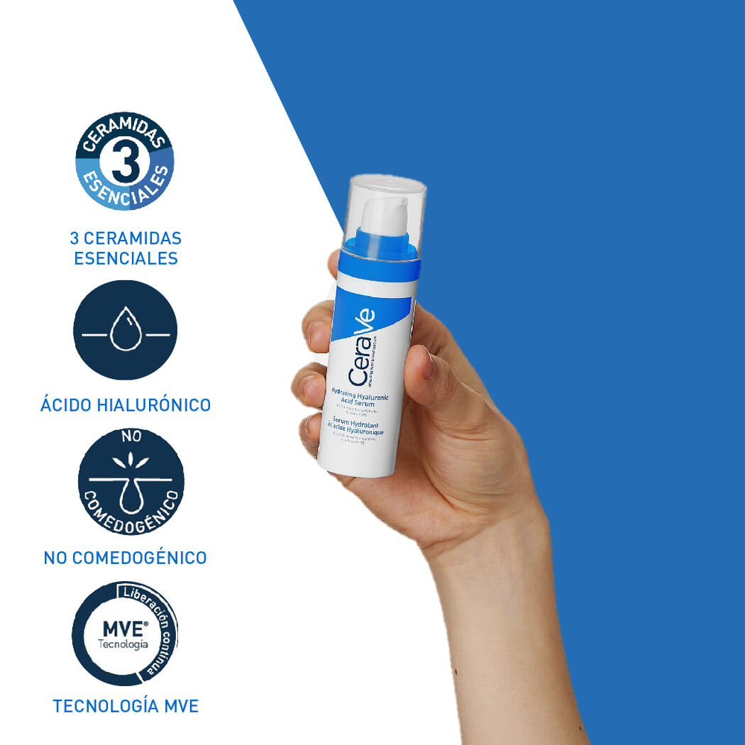 Serum Cerave Hidratante Ácido Hialurónico 30 mL, , large image number 4