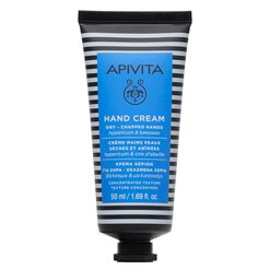 Crema para Manos Secas & Agrietadas Textura Enriquecida con Hipérico & Cera de Abejas 50ml Apivita