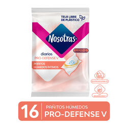 Pañitos Humedas Nosotras Prodefense 16Un