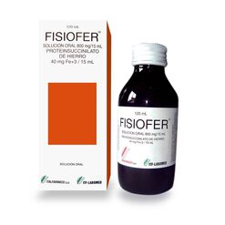 Fisiofer 800 mg/15 ml x 120 ml Jarabe