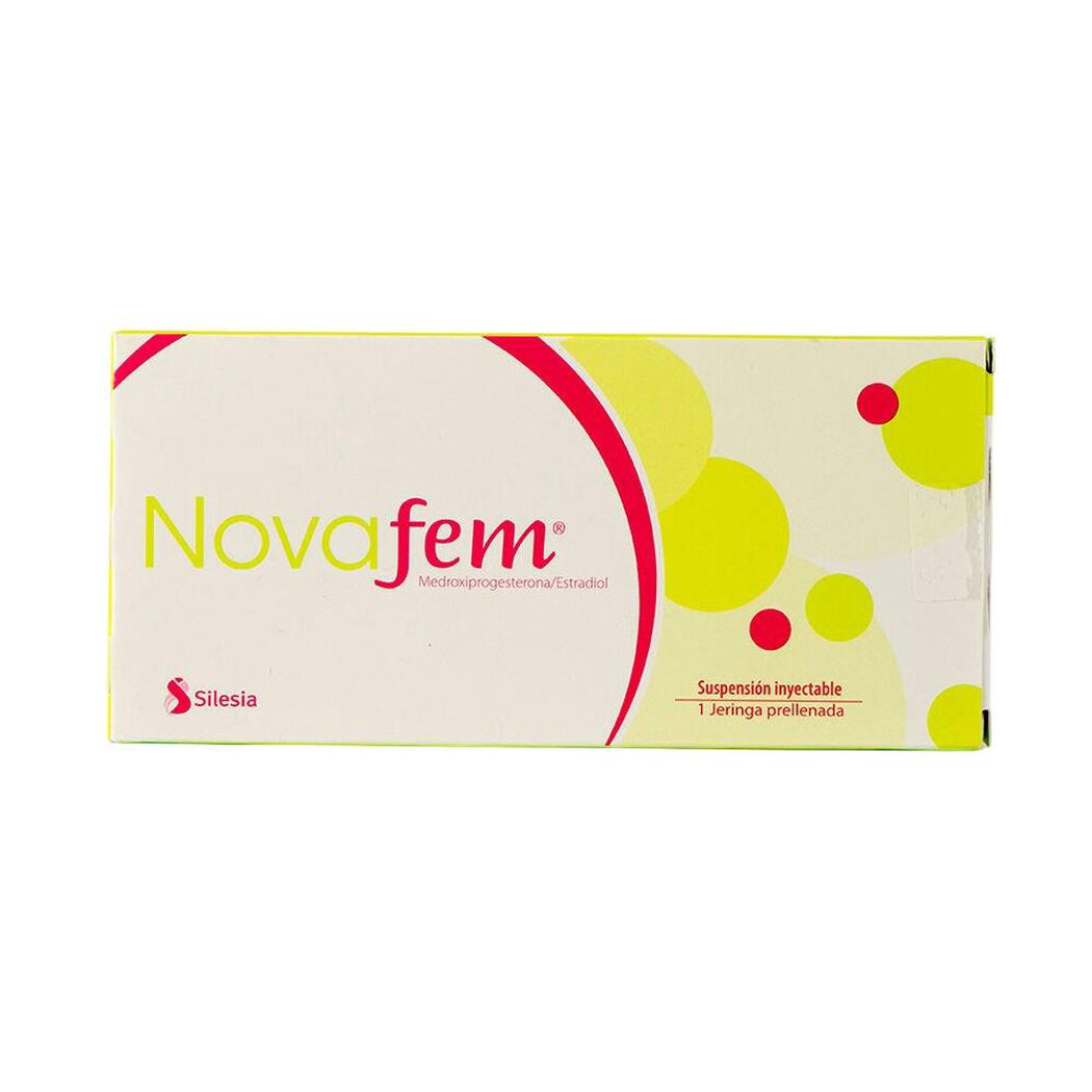 Novafem 1 Jeringa Prellenada Suspensión Inyectable, , large image number 0