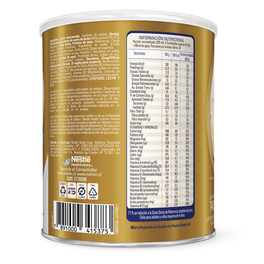 Proteína Nestle Nutren Vainilla Sin Lactosa 740 mL, , large image number 3