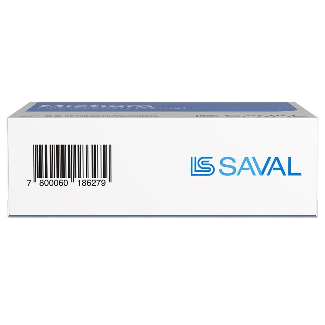 Mictium Mirabegron 50 mg 30 Comprimidos Recubiertos de Liberaci&oacute;n Prolongada, , large image number 3