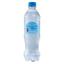 Agua Manantial Con Gas 600 Ml