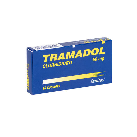 Tramadol 50 mg x 10 Cápsulas INSTITUTO SANITAS S.A, , large image number 0