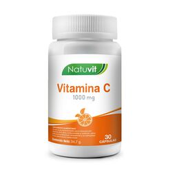 Natuvit Vitamina C 1000 Mg 30 Cápsulas