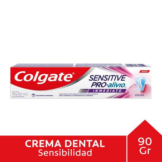 Pasta Dental Colgate Sensitive Pro Alivio Inmediato 90G, , large image number 0