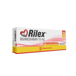 Rilex (Rivaroxaban 15 Mg) 28 Comp.Rec.